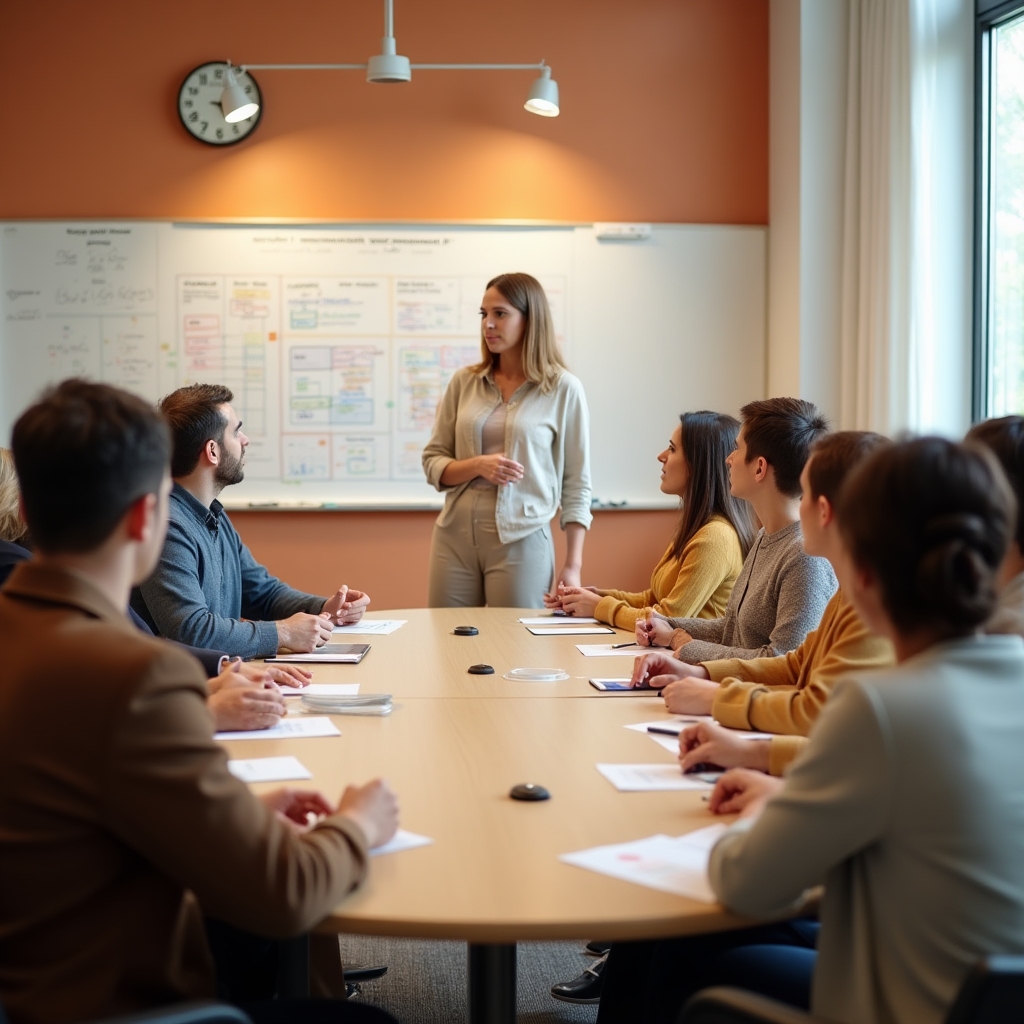 Группа участников образовательного семинара по семейному бюджету